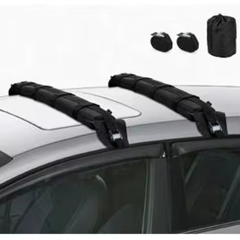 SunSingRACK 8220 Durable Universal Nylon and EVA Car Roof Racks for Kayak Carrying